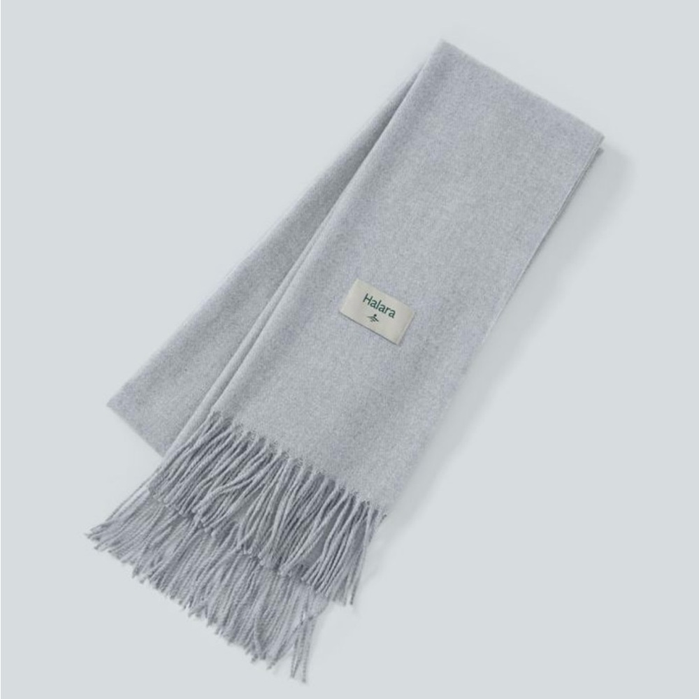 Halara knit fringe casual scarf